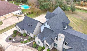 Drone Roof Construction Project